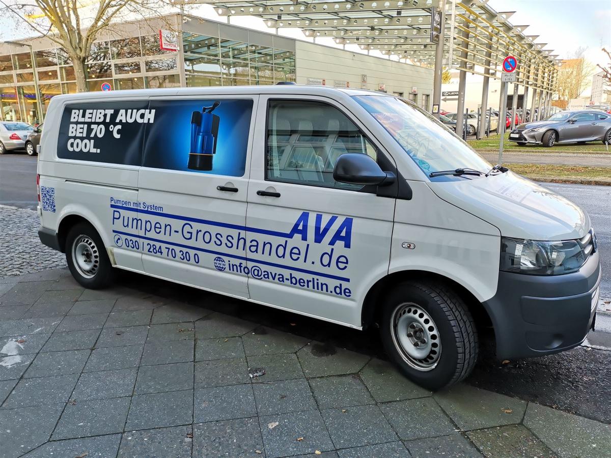 AVA Servicefahrzeug – Servicetechniker für Pumpen und Hebeanlagen in Berlin
