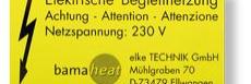 KZS Kennzeichnungsschild